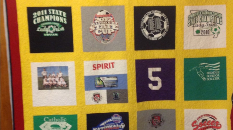Shelby's tshirt quilt