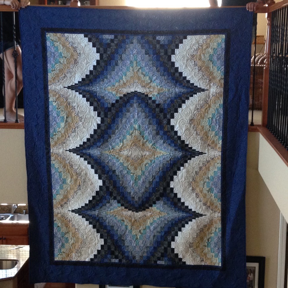 My First Bargello ( 2 pictures )