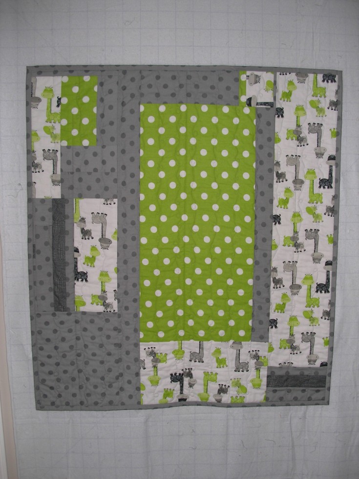 Giant Bento Box Baby Quilt Quiltsby me