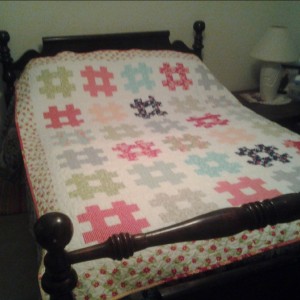 Hash Tag Quilt