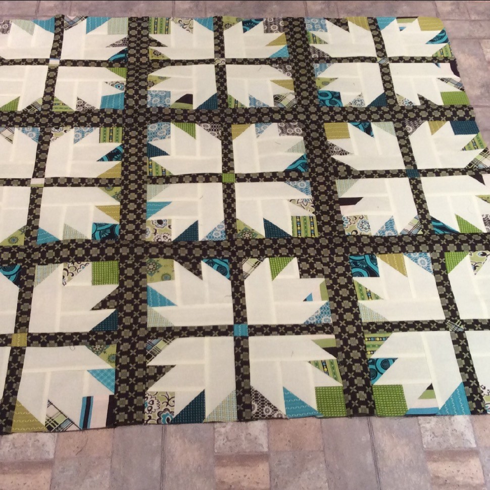 Bear paw quilt