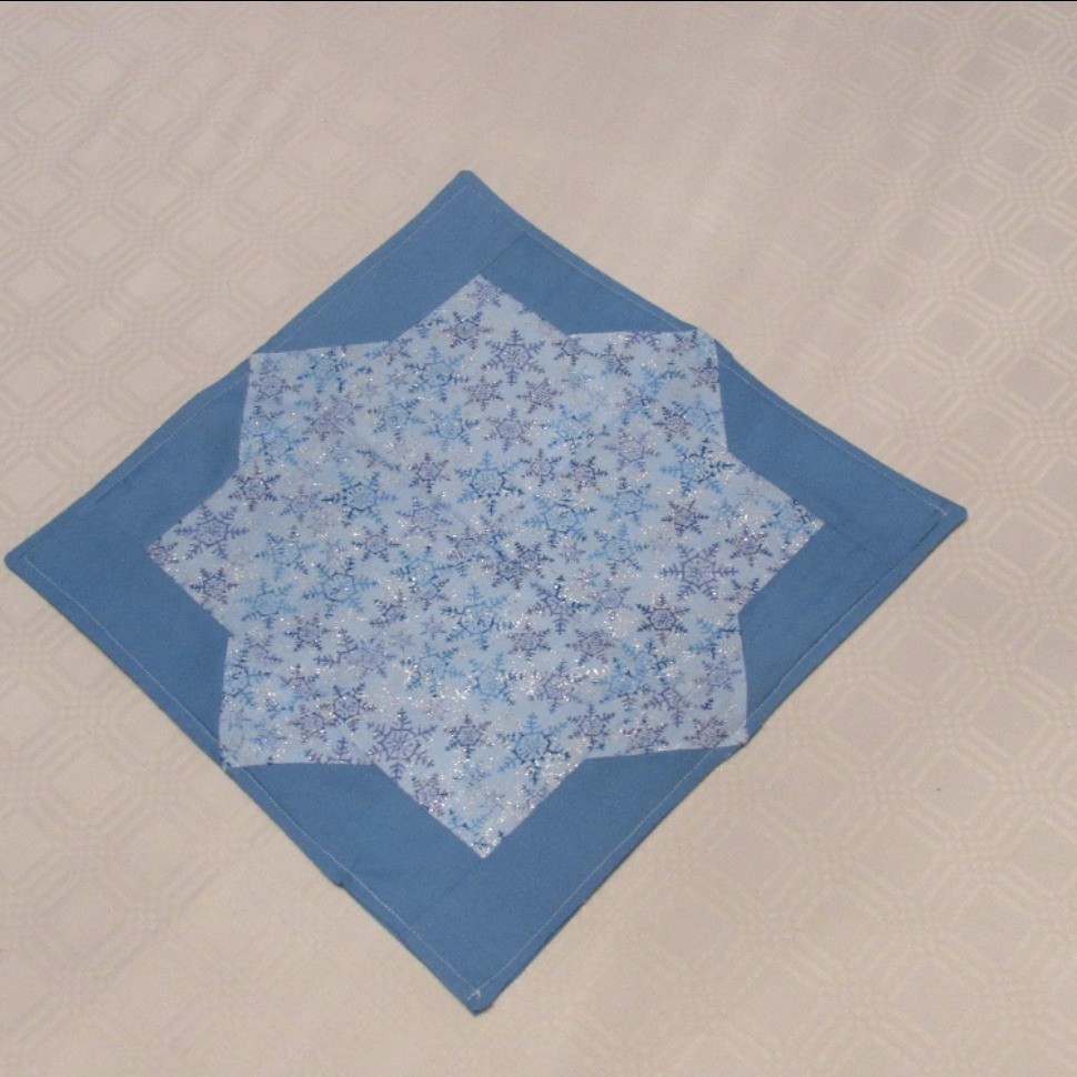Double Square Star Table Scarf