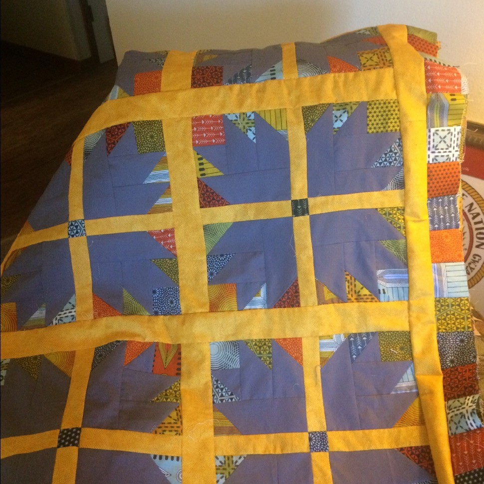 Bear paw quilt