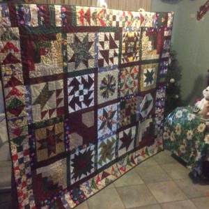 My Christmas quilts