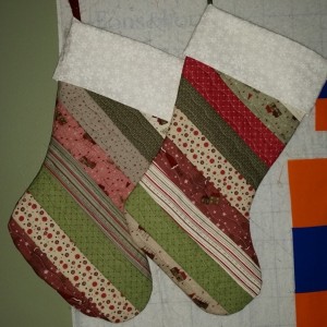 Christmas Stockings for Kyle and Talya