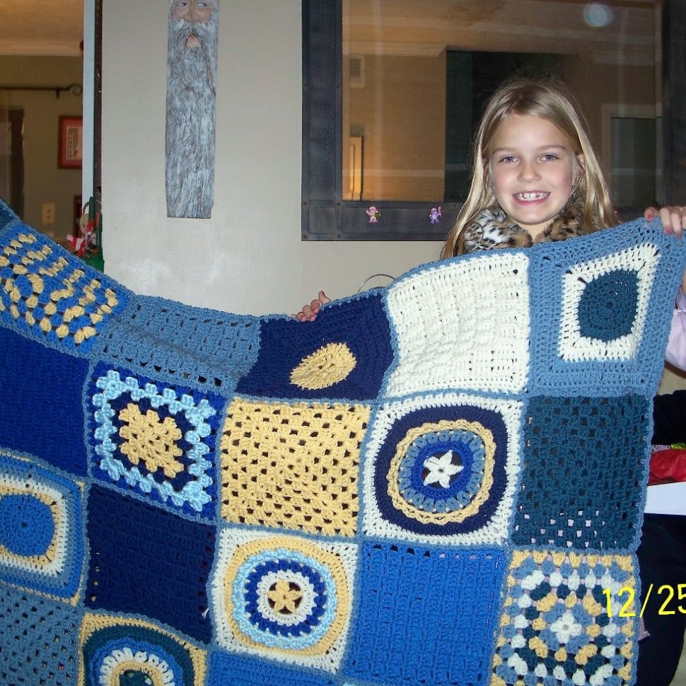 2nd Crocheted afghan