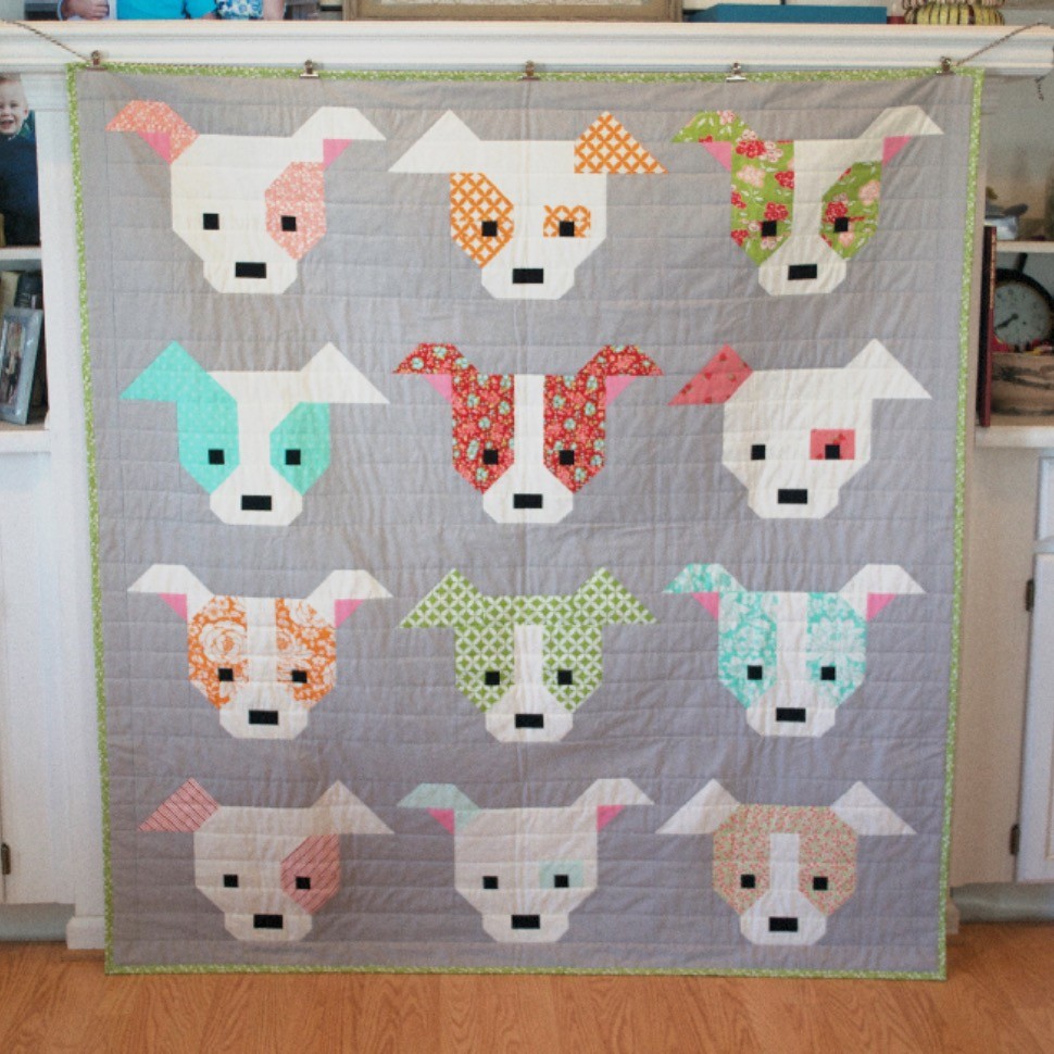 Dog Gone Cute Quilt | Quiltsby.me