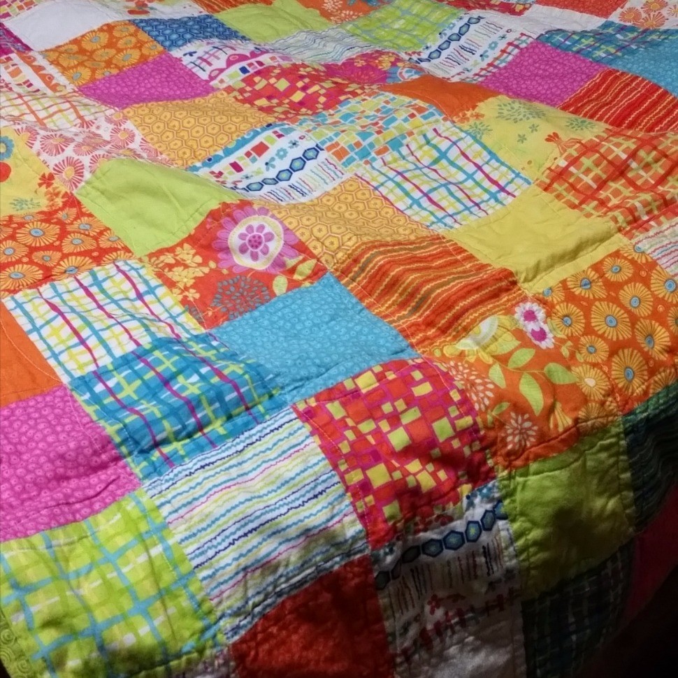1st Quilt | Quiltsby.me
