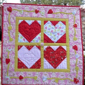Candy Heart Wall Hanging