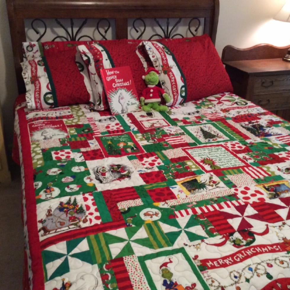 How the Grinch Stole Christmas I Spy Quilt