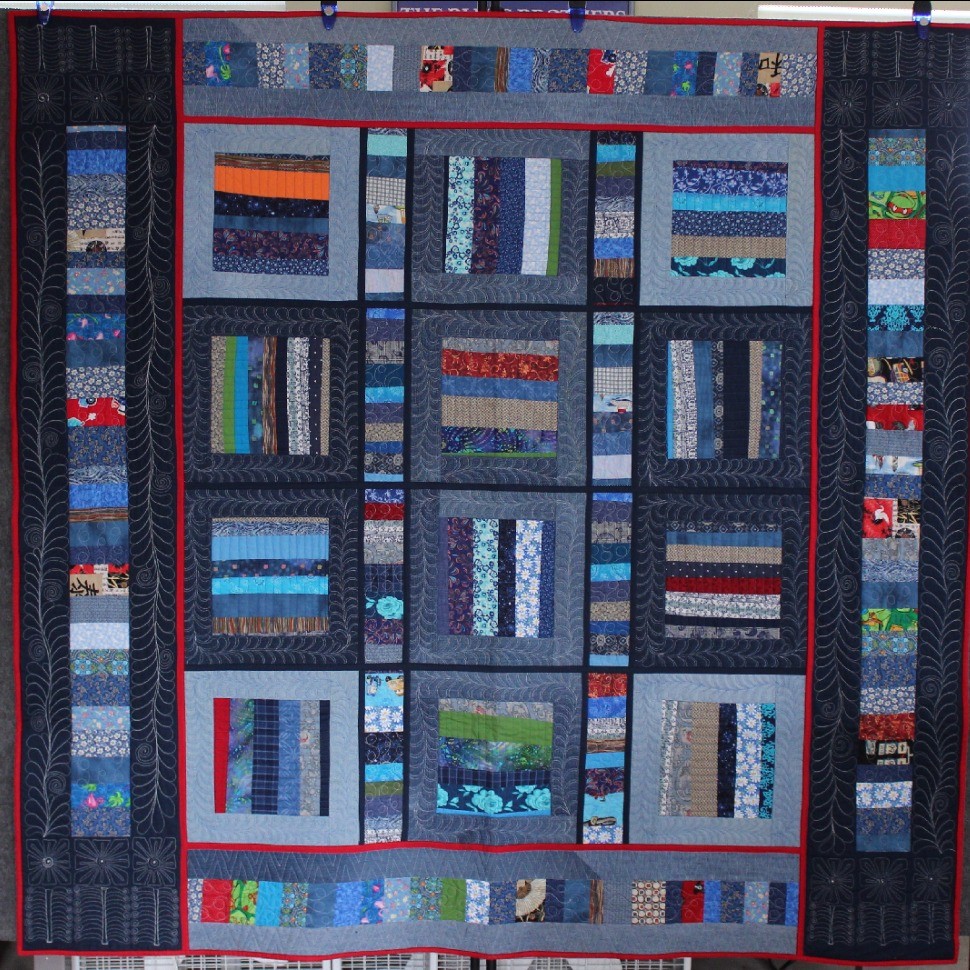 Scrapy Denim Quilt