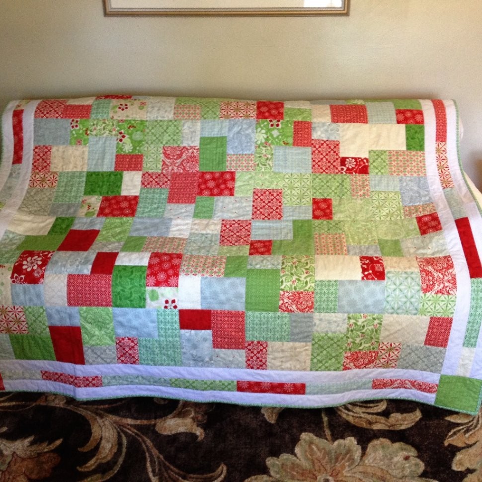 Christmas Double Slice Quilt