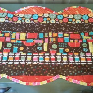 table runner for my quilting room