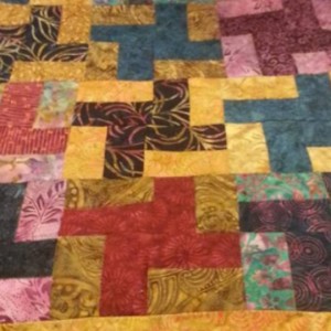 First Quilt I quilted myself