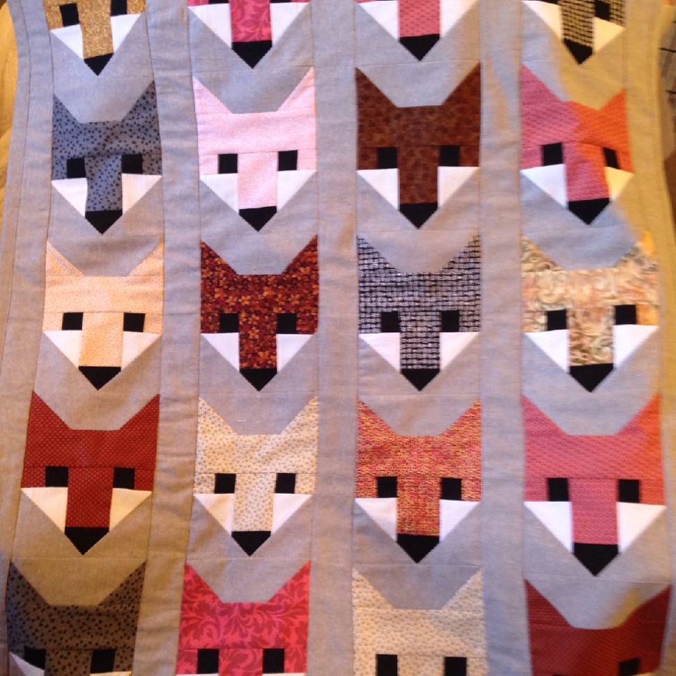 Fox quilt 