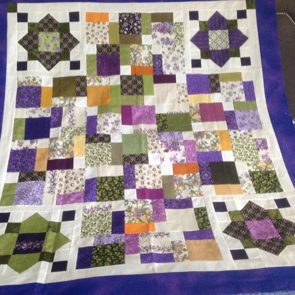 Helen's 60th birthday quilt