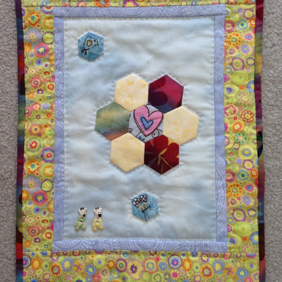 Miniature quilt from 
