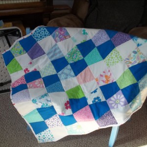 Baby Quilt of thimbles