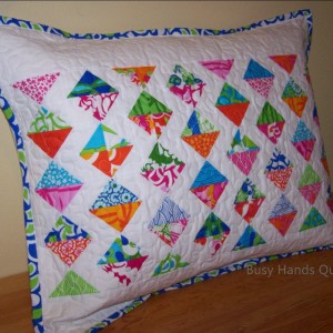 Key to My Heart Quilted Pillow Sham