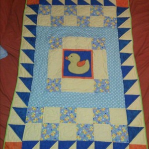 Baby quilt for Dean