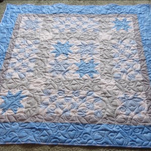 Ritzy Bitsy Baby Quilt 