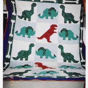 Jeremy's Dinosaur Quilt