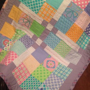 Grow a Baby Girl Quilt