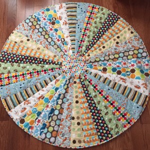Circular Baby Quilt/Play Mat