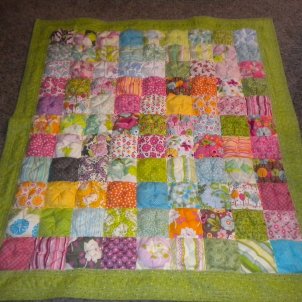Puff Quilt for baby