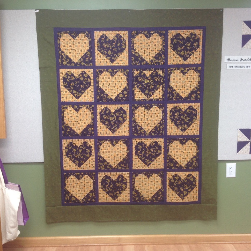 Our Hearts are Thankful, an appreciation quilt