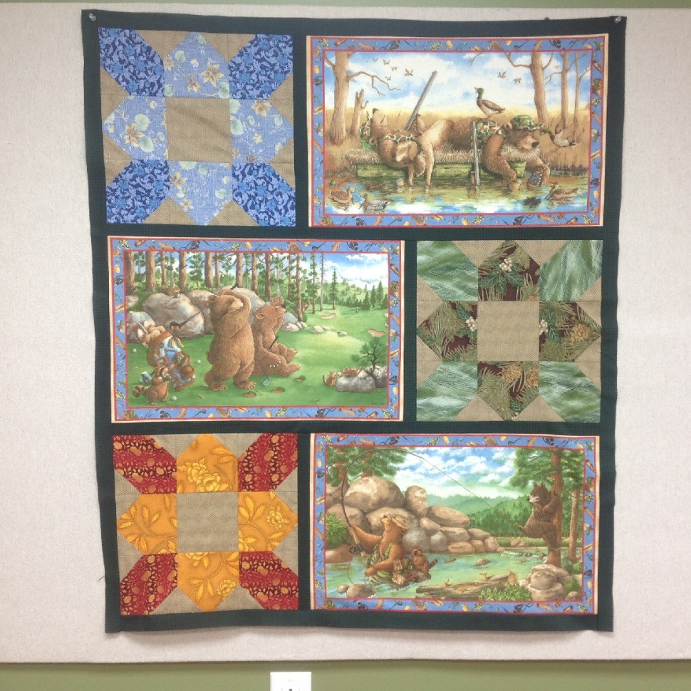 Do Bears Play in the Woods?, an appreciation quilt