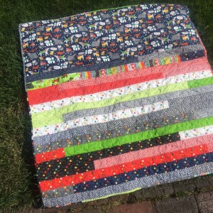 Tori's baby quilt for Martín