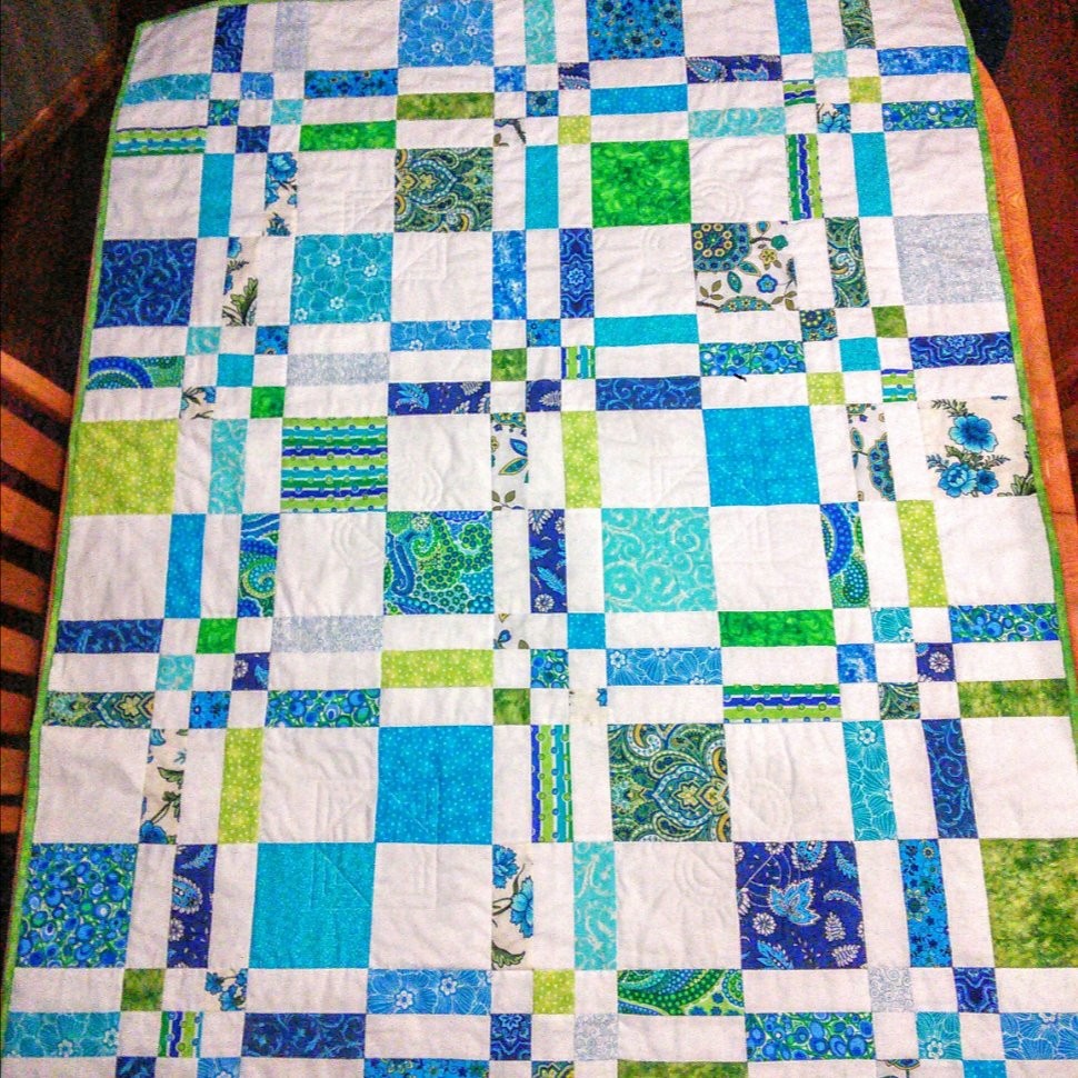 Soothing Blues/Greens | Quiltsby.me