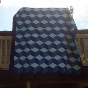 Rhombus quilt