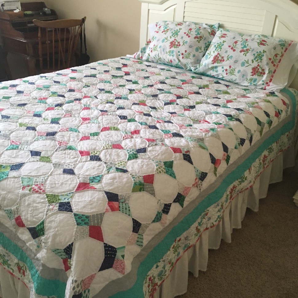 My periwinkle quilt