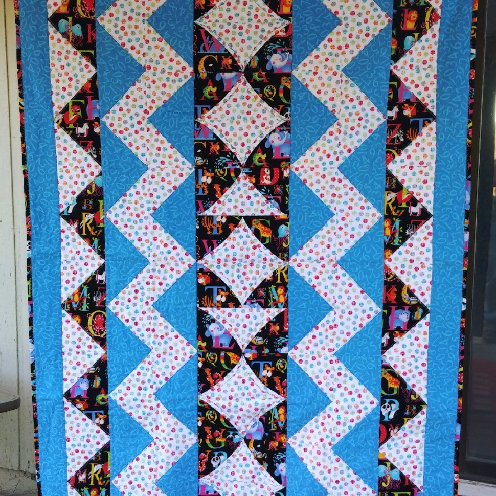 quick baby boy quilt