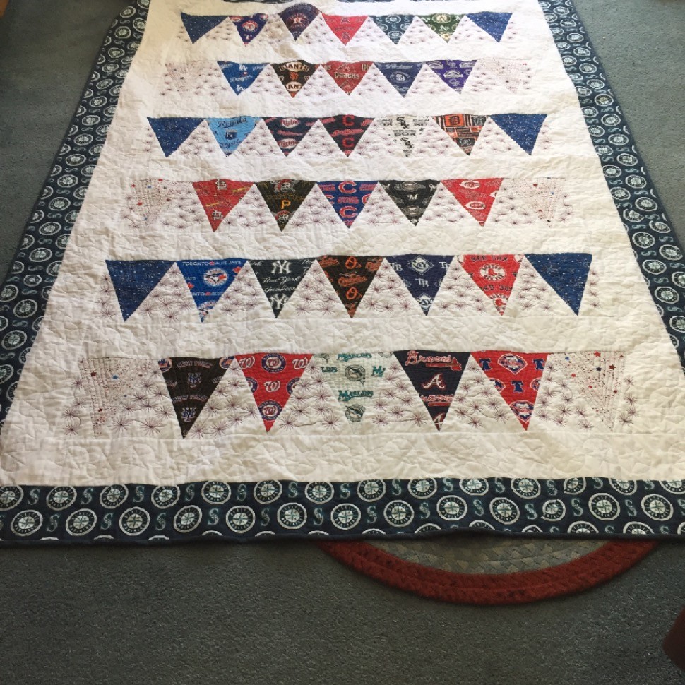 Pennant quilt