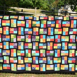 Batik quilt