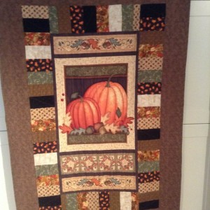 Fall / Harvest panel quilt