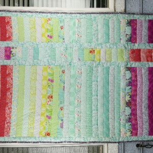 Jelly roll quilt 