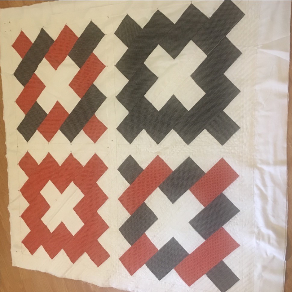 Oversized album quilt block quilt