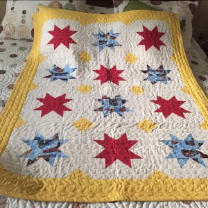 Baby quilt for my grand nephew