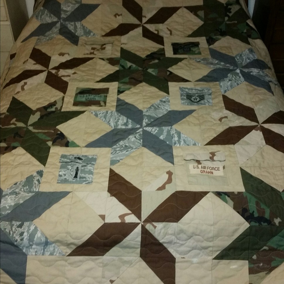 2016 Military quilt