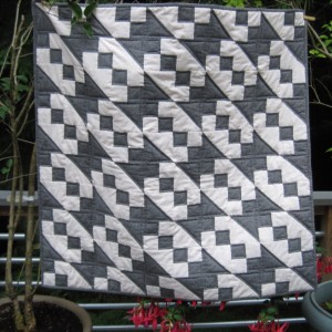 Peggy's Quilt #13 - Jacob's Ladder (Baby size)
