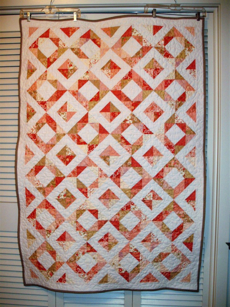 Jenny's Magic Diamonds Quilt