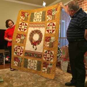 Christmas Panel Quilt