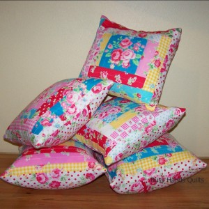 Flower Sugar Quilted Pillows