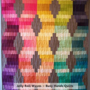 Jelly Roll Waves ~ 6 Sizes ~ Jelly Rolls & FQs