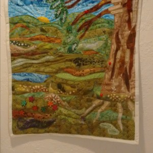 Family Tree Quilted Wall Hanging