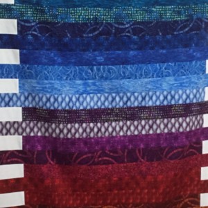 Rainbow Jelly Roll Quilt